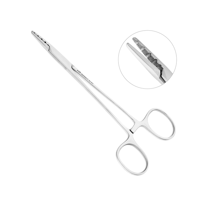 Иглодержатель хирургический Abbey, длина 145 мм (20-9*) | HLW Dental Instruments (Германия)