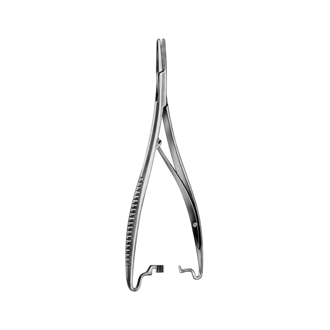 HSD 004-14 - иглодержатель Mathieu-Kocher с внутренним барьером, 140 мм | Karl Hammacher GmbH (Германия)