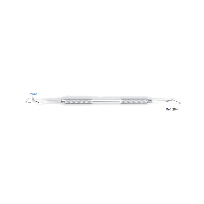 Экскаватор круглый, 2,5 мм | HLW Dental Instruments (Германия)